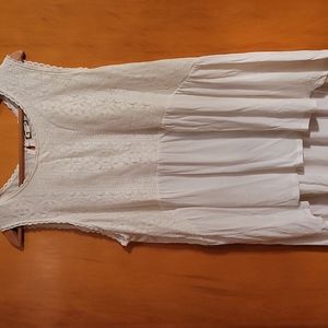 Lace top Tank ivory